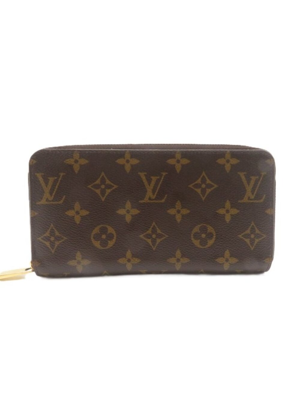 Louis Vuitton Zippy Wallet Monogram Brown Long Canvas